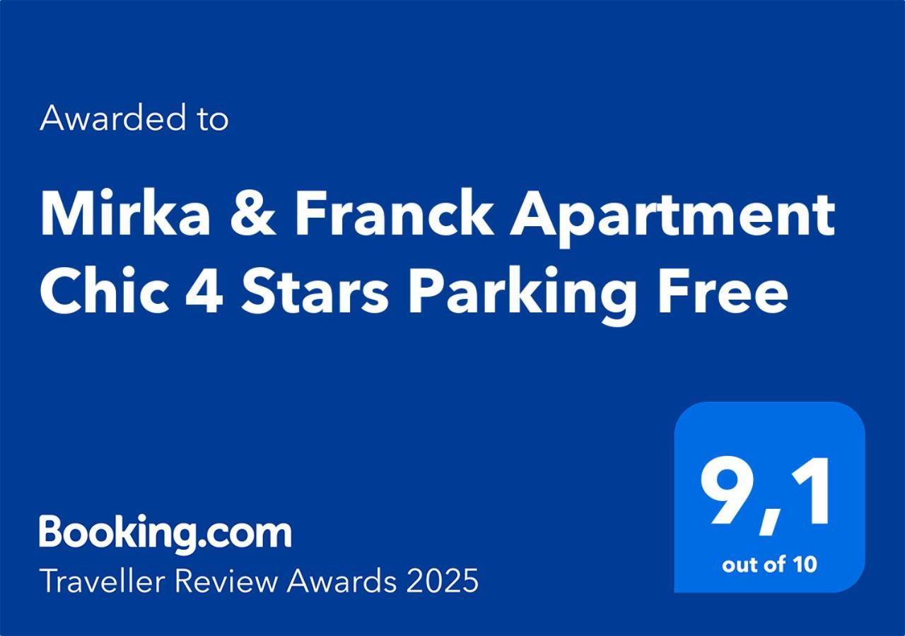 Mirka & Franck Apartment Chic 4" Stars Parking Free, Garage & Wine With Avantages Pack Colmar Extérieur photo
